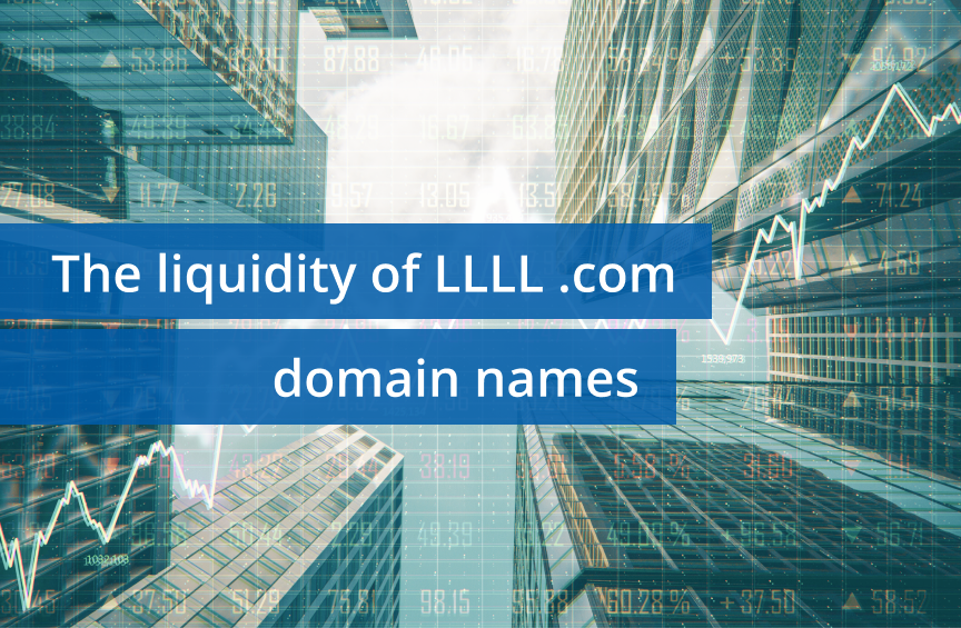 Skyscrapers symbolizing the value of short domains
